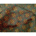 thumbnail image 4 of oneOone Silk Tabby Fabric Floral Block Printed Craft Fabric BTY 42 Inch Wide, 4 of 4