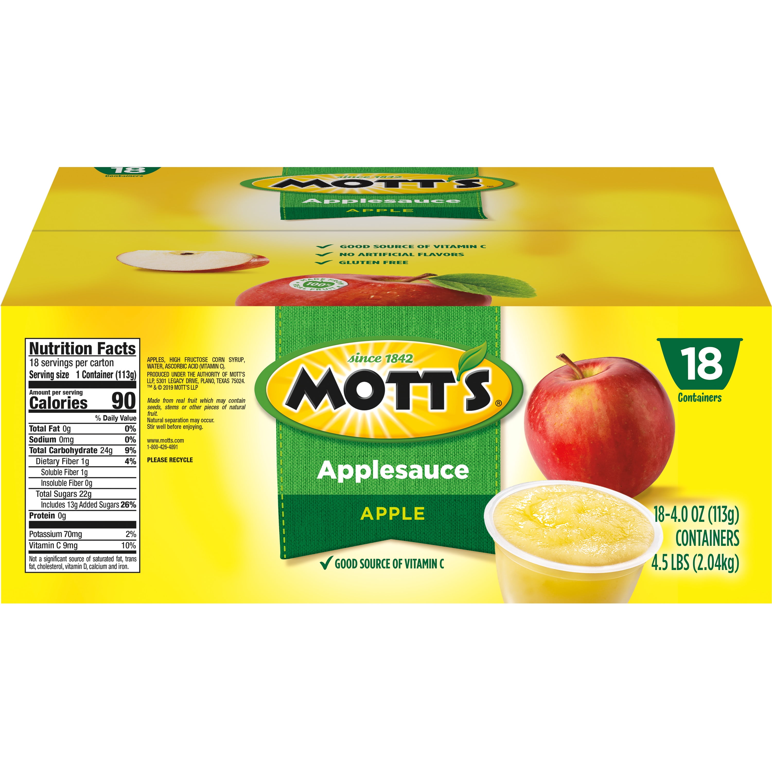 Mott S S Applesauce Cups Nutritional Info Bios Pics Mott S S Applesauce Cups Nutritional Info Bios Pics