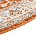 thumbnail image 6 of Rugs.com Charlotte Collection Rug – 5' x 8' Oval Rust Red Low-Pile Rug Perfect For Living Rooms, Large Dining Rooms, Open Floorplans, 6 of 8