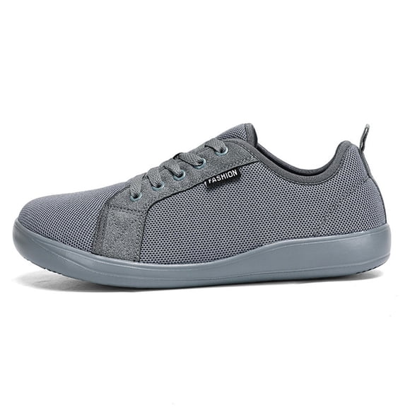 Wide Toe Box Sneakers Men's Shoes for High Instep and Bunions | Breathable Mesh Wide Toe Box Orthopedic Comfort Shoes | Non-Slip Walking Casual Sports Footwear
