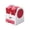 Red, variant on MYUNNIL Mini USB Desktop Fan, Cute Low Noise Water Cooling Fan with Built-In Ice Drawer & Double Adjustable Outlet, 5 Inch Portable Durable Air Conditioner Fan for Outdoor Office Daily Use, Red