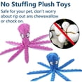 thumbnail image 4 of Juego de 2 juguetes de pulpo para perros, juguetes chirriantes para perros, juguete de peluche para perros pequeños y medianos, 4 of 5