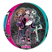 anagram international monster high orbz balloon pack, 16", multicolor