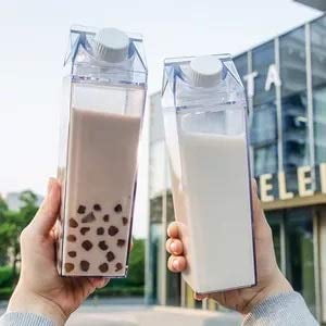 ZODIFEVI Clear Stylish Milk Carton Water Bottle | Walmart Canada