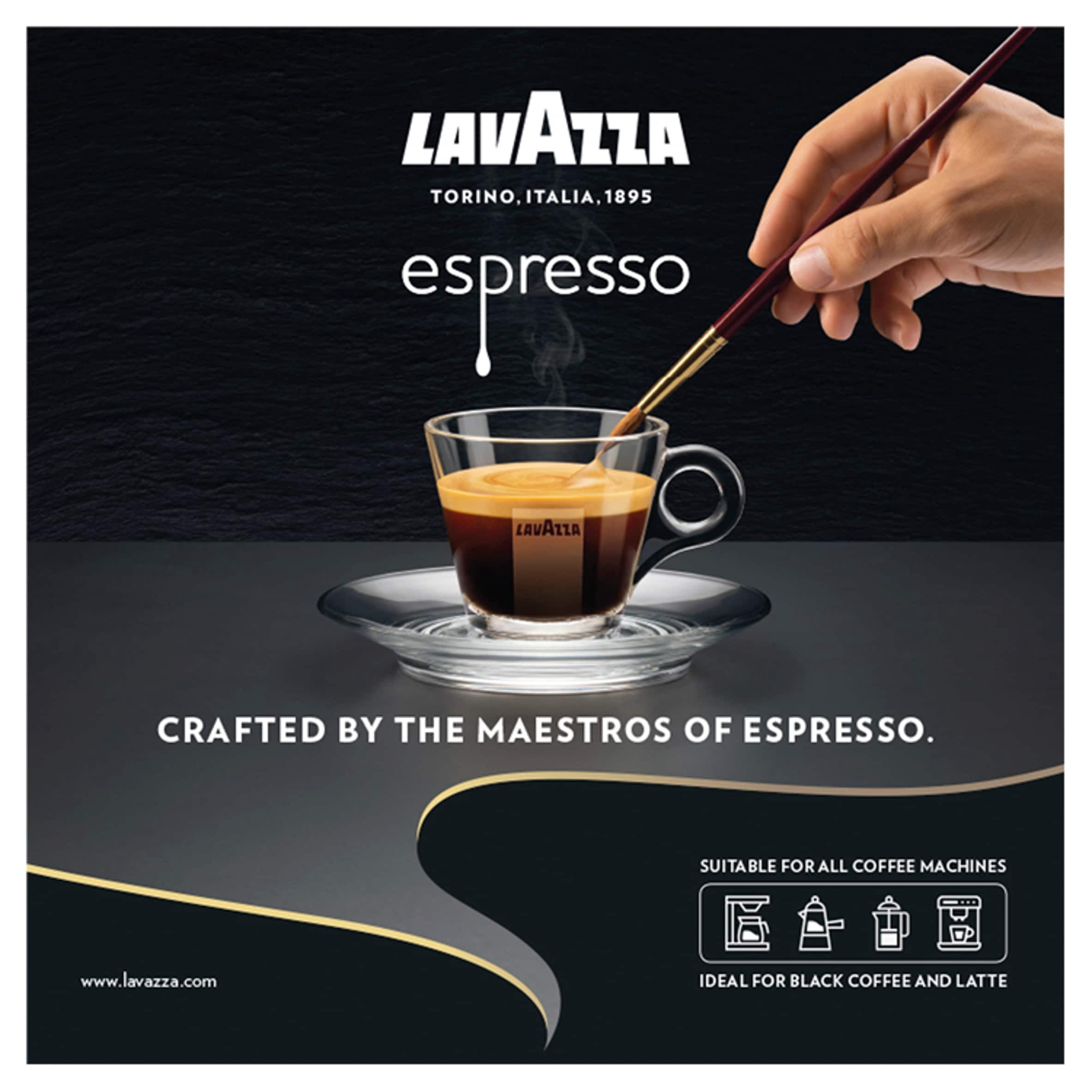 Lavazza Espresso Barista Coffee Beans - Intenso 1000g Imported from Britain