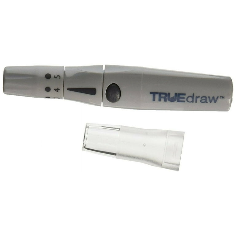 TRUEdraw Lancing Device KV1390 Pen Diabetic Blood Glucose Testing