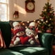 thumbnail image 1 of Christmas Pillow Covers 17.7x17.7 Inches Decorative Pillow Cases With Soft Fabric Hidden Zipper For Home Decor, 1 of 6