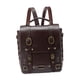 thumbnail image 3 of Mochila de cuero PU para mujer, mochila de diseño retro, bolso de hombro, 3 of 9