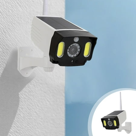 

2024 New Model Simulation Surveillance Fake Camera Solar Lights Solar Lights intelligent Light Control Rotatable Outdoor Lights Garden Lights Searchlights