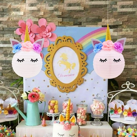 Decorations De Fete Licorne Centre De Table Licorne Lanternes En Papier Idees De Bricolage Pour Fete Prenatale Fete D Anniversaire Walmart Canada Decorations De Fete Licorne Centre De Table Licorne Lanternes En Papier Idees De Bricolage Pour Fete Prenatale Fete D Anniversaire Walmart Canada