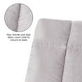 thumbnail image 3 of Weighted Blankets for Children and Adults with Anxiety Improved Sleep Sensory Cotton Blanket 40 "x60" 15 lbs, Grey Ash, 3 of 3