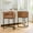 Brown, variant on Spruce & Spring Modern Barrel-Back Upholstered Counter Stool with Wide Seat for Kitchen Island or Home Bar Set of 2, Brown