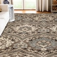 thumbnail image 6 of Superior Oriental Vintage Floral Damask Power-loom Indoor Area Rug, 5'x8', Light Blue, 6 of 6