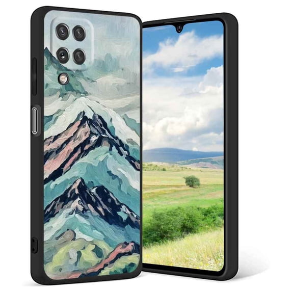 Mountains-232 Phone Case, Degined for Samsung Galaxy A42 Case Men Women, Flexible Silicone Shockproof Case for Samsung Galaxy A42