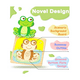 thumbnail image 3 of Rompecabezas De Madera Para Niños Pequeños animales 6 piezas Multicolor, 3 of 5