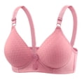 thumbnail image 2 of Otvok Woman's Bras Thin Style BC Cup Ventilate Back Buckle Bra Without Steel Rim Comfortable Wire-Free Bra, 2 of 6
