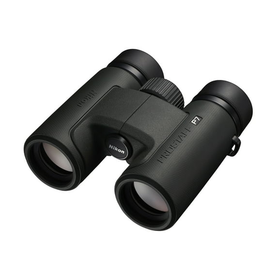 Nikon PROSTAFF P7 10x 30-mm Binoculars with Neck Strap, Case, and Caps, 16771