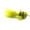 Yellow, variant on Kat Fly 3 Inch Handmade Cat Toy Teaser Wand Refill Clownfish - Blue Natural Material Toy