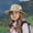 Khaki, variant on Floppy Brim Sun Hat for Women, Ponytail Bucket Hat UPF 50  Lightweight Breathable Summer Beach Vacation Cap Outdoor Gardening