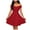 Red, variant on Gubotare Sundresses for Women 2025 Summer Dresses for Women 2025 Elegant Classy V-Neck Dress (Light Yellow,Size M)
