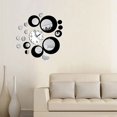 thumbnail image 5 of Yesbay Wall Sticker Acrylic Clock Design Mirror Effect Mural Wall Sticker Fashion Home Decor Craft, 5 of 8