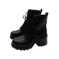 thumbnail image 3 of Bar III Womens Peliican  Solid Faux Leather Booties, 3 of 6