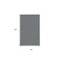 thumbnail image 6 of 8' X 11' Gray And Blue Wool Hand Woven Stain Resistant Area Rug, 6 of 7