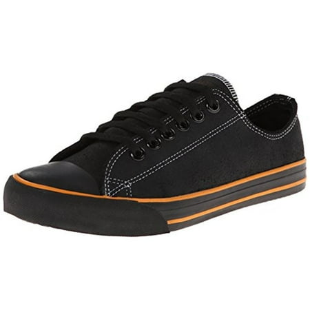 Harley-Davidson Womens Zia Leather Contrast Trim Fashion Sneakers