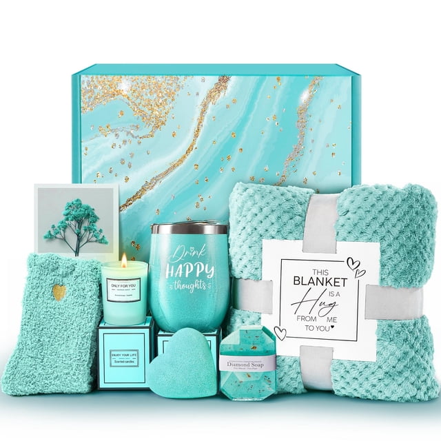 Cesta de regalo LE CADEAU Gardenia Spa con manta para mujer