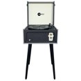 thumbnail image 2 of Arkrocket Discovery 3-Speed Bluetooth Record Player Retro Turntable Built-in Speakers with Legs (Gray), 2 of 5