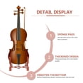 thumbnail image 4 of MasteelfCA Violin Stretchable Stand Professional Fiddle Floor Holder Violin Display Rack, 4 of 7