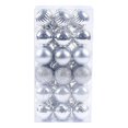 thumbnail image 1 of Christmas  Tree Ball Bauble Hanging Home Party Ornament Decor 4CM Light Blue, 1 of 2