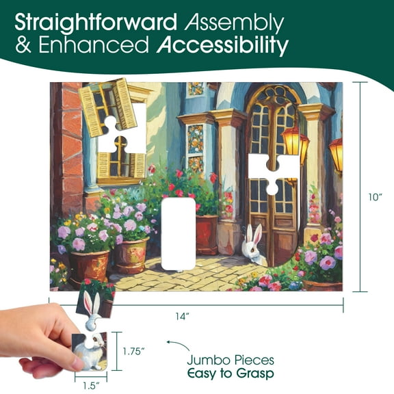 Keeping Busy Object Dementia Puzzles for Seniors - 3 Pack - Solve in 3 Steps