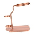 thumbnail image 2 of deevoka Coffee Dripper Holder Tea Filter Bag Bracket Reusable Accessory Tea Infuser Tea Strainer Bracket Coffee Filter Rack for Table Rose Gold, 2 of 9