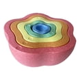 thumbnail image 3 of Escalones antideslizantes con forma de flor para entrenamiento de equilibrio, regalos para bebés, 3 of 8