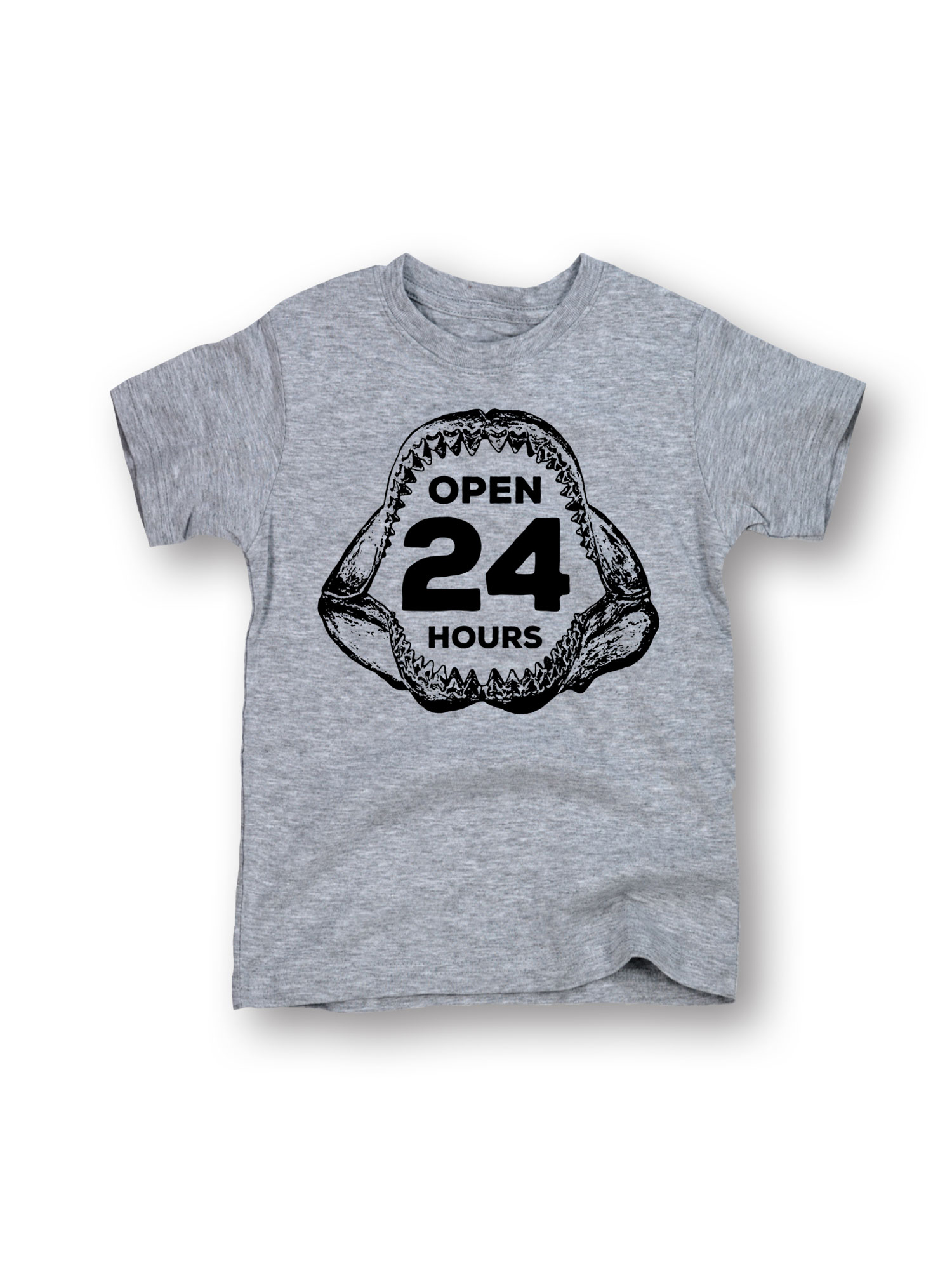Instant Message - Open 24 Hours Shark Jaws Teeth Funny ...