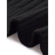 thumbnail image 5 of Chaleco de suéter de mujer de tallas grandes Agnes Orinda, tejido acanalado, cuello en V, sin mangas, con dobladillo dividido, blusa casual sin mangas 2X negra, 5 of 6