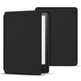 thumbnail image 3 of Case for Kindle Paperwhite 12th Generation 2024 / Kindle Colorsoft Signature Edition - 7" PU Leather Protective Folio Cover for Kindle Paperwhite Kids with Auto Sleep/Wake, Black, 3 of 7