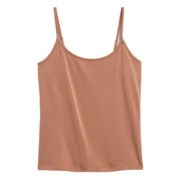 HUE Womens Adjustable Slider Straps Essential Camisole