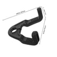 thumbnail image 2 of IDEANATEGRATE 2Ud Gancho Colgador Multifuncional Para Asiento Auto Negro Para Organizar Objetos, 2 of 7