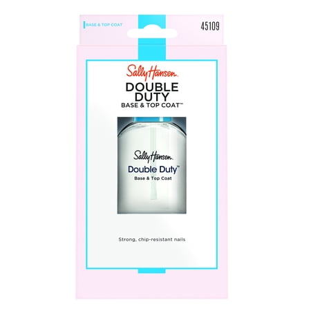 Sally Hansen Treatment, Double Duty Base & Top (Best Base Coat To Prevent Yellowing)