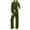 *Army Green, variant on VBVC Women's 2 Piece Sweatsuit Set,Ladies Color Block Tracksuit,Fall and Winter Matching Outfit For Women,Gray,Size XXL