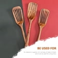 thumbnail image 2 of Miangastore Spatula Wood Handle 2Pcs 13.36X2.55X0.39in, 2 of 7