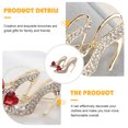 thumbnail image 5 of MLINS  Rhinestone Brooches Wedding Decoration High Heels Beautiful Appearance, 5 of 8