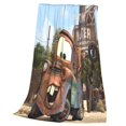 thumbnail image 3 of Manta de Cars Lightning Mcqueen, ligera, acogedora, para sofá cama, de franela súper suave, de microfibra, para viajes, para todas las estaciones, para adultos y niños, 60 x 50 pulgadas, 3 of 8