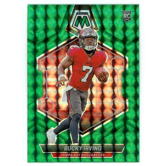 NFL 2024 Panini Mosaic Football Green Bucky Irving #385 [Rookie]