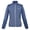 Dusty Denim, variant on Womens Lindalla V Marl Full Zip Fleece Jacket