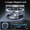 thumbnail image 3 of XUCP-Magnetic pour Étui iPhone 16 Plus, Protection Complète de la Caméra Améliorée, Compatible MagSafe, Étui Robuste pour iPhone 16 Plus 6.7 Pouces, Protection contre les Chutes, Anti-Rayures, Noir, 3 of 4