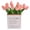 Pink, variant on Pink Tulips Artificial Flowers, Valentine's Day Artificial Tulip Fake Flower, Spring Mother's Day Easter Gift for Home Kitchen Wedding Decoration, 1 Set Include 10 Pcs Flowers, 13.77 Inches