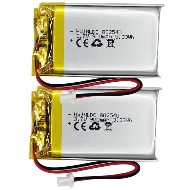 Batería HXJNLDC 802540 3,7 V 900 mAh para Sena 10S/20S/30K Bluetooth